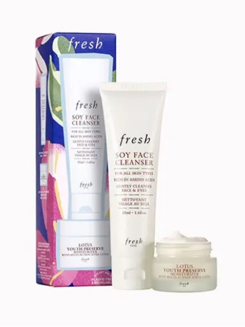 fresh Skincare Set Cleanse and Moisturize Duo NEW!